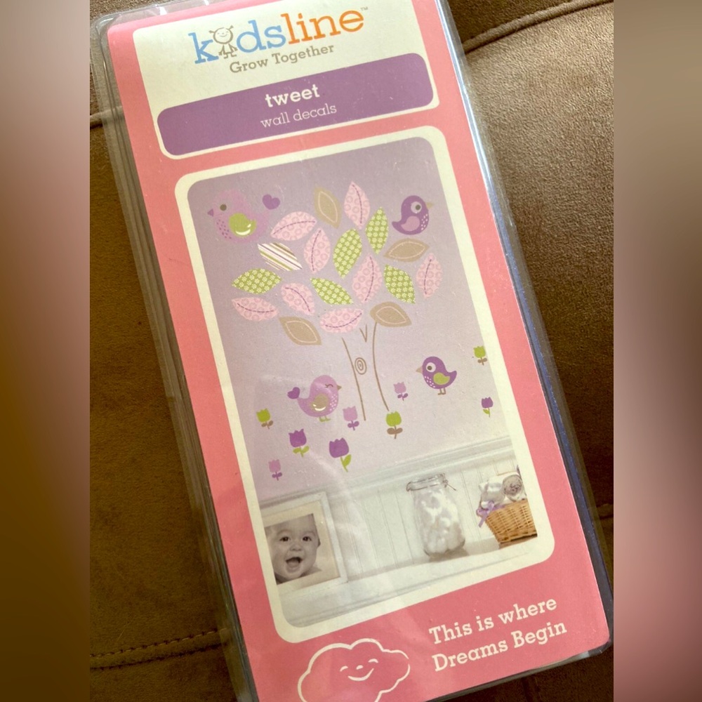 Kidsline Tweet Wall Decals. 4 sheets